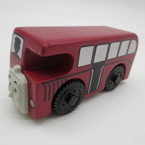 1990's *RARE* BERTIE "For Display Only" Thomas The Tank Engine - Wooden Magnet - Learning Curve (by ERTL) Die-cast - Britt Allcroft Diecast