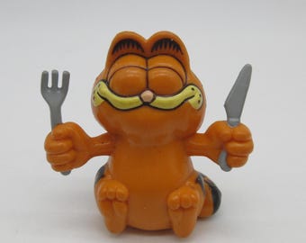 1981 ガーフィールド PVC - ジム・デイビス - オーディー - ぬいぐるみ