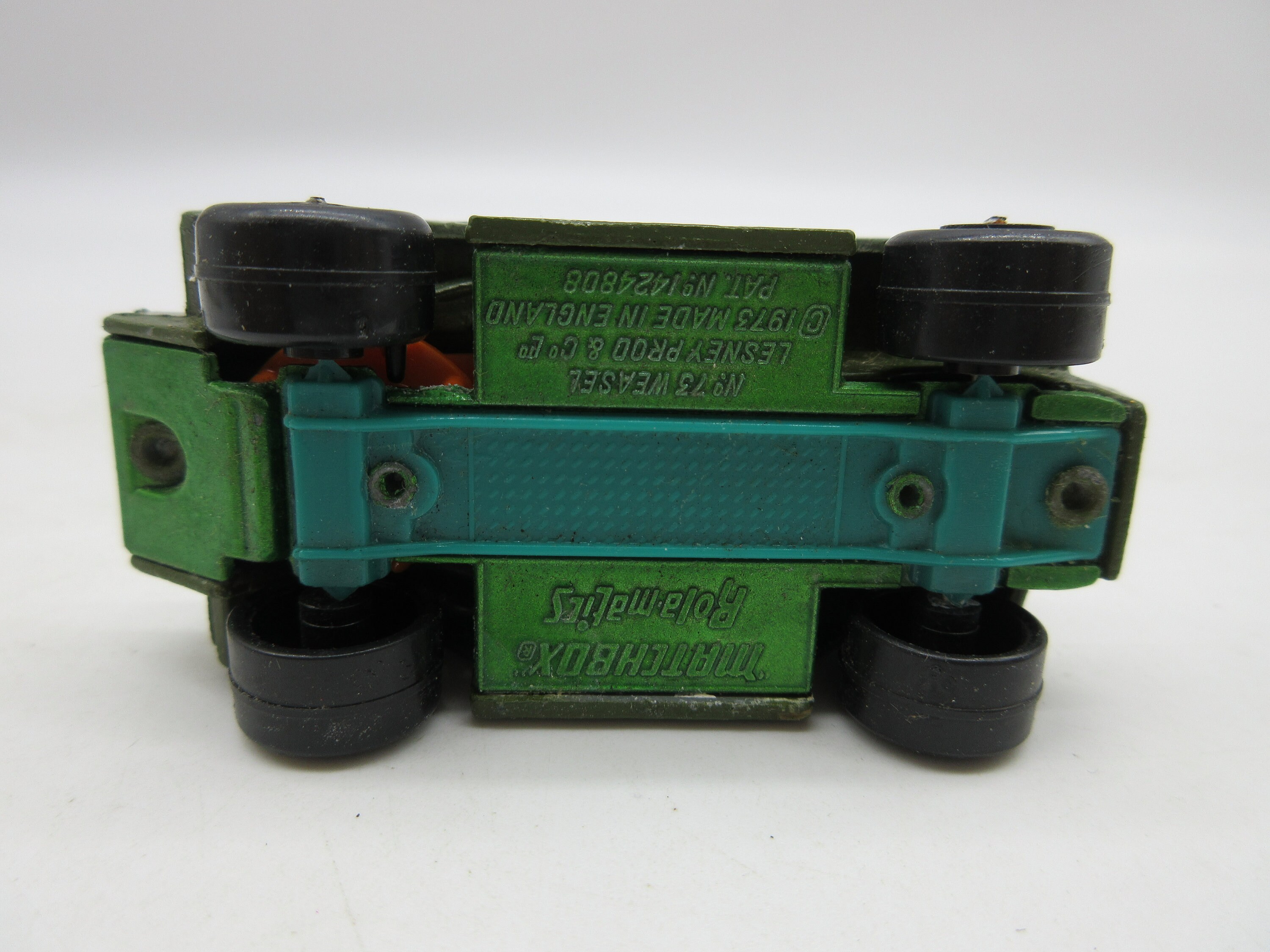 1973 Weasel Rolamatics #73 - MATCHBOX Diecast Lesney Superfast