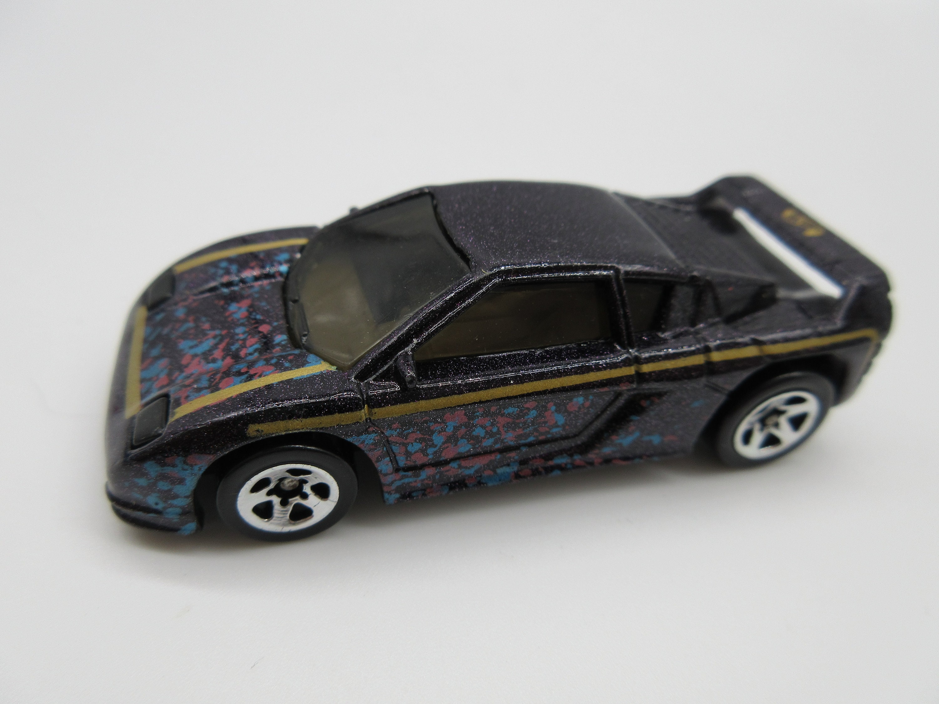 1990 Purple Sports Car - Hot Wheels - Diecast Lesney