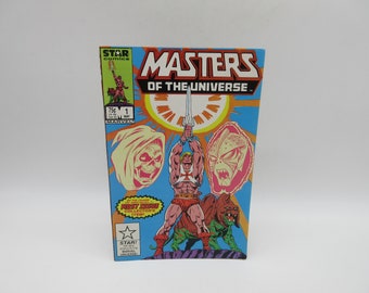 1986 Masters of the Universe #1 Comic – Star Marvel – Heman He-man Motu