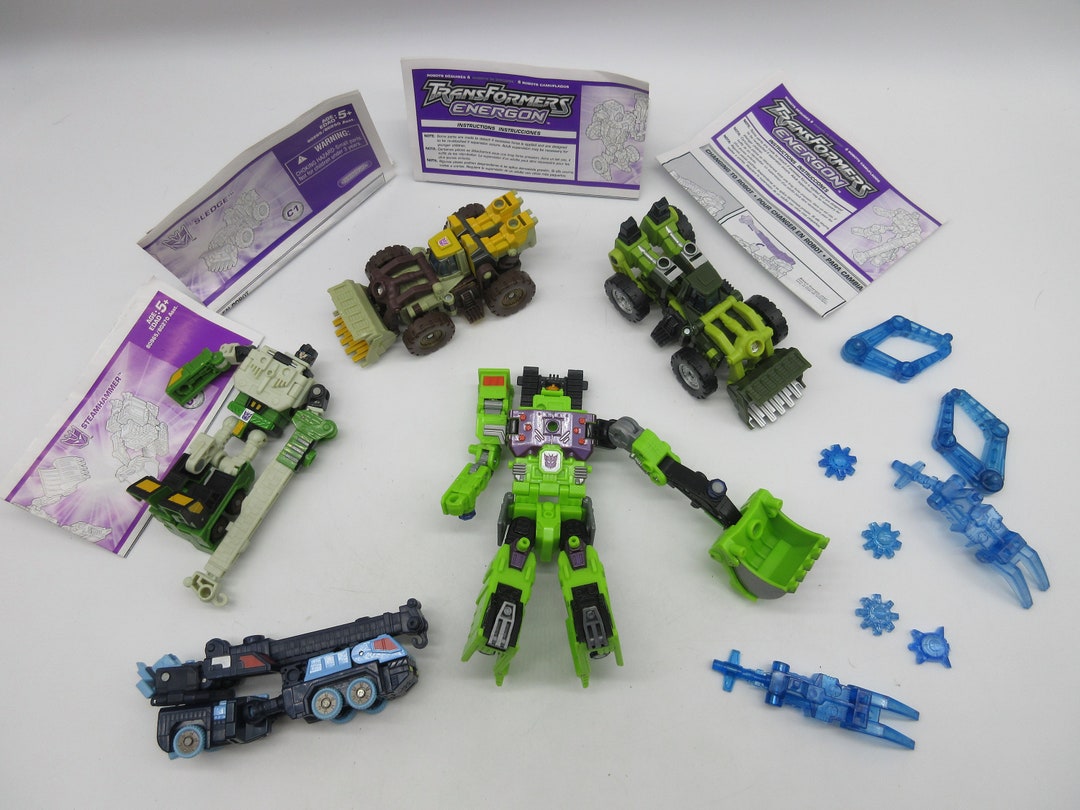 2004 DEVASTATOR Constructicon Engergon Powerlinx Transformers - Action ...