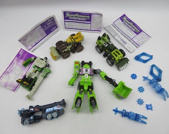 2004 DEVASTATOR Constructicon Engergon  Powerlinx Transformers - Action Figure (Hasbro) Autobot Decepticon Armada Energon RID