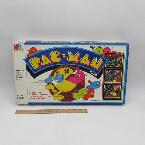 1980 PAC-MAN - Board Game - Milton Bradley - Pacman
