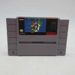 1991 Super Mario World (SNES) Super Nintendo (Tested + Cleaned) C1