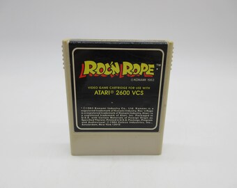 1983 Roc'n Rope - Atari Video Game (tested!) 2600 5600 7200