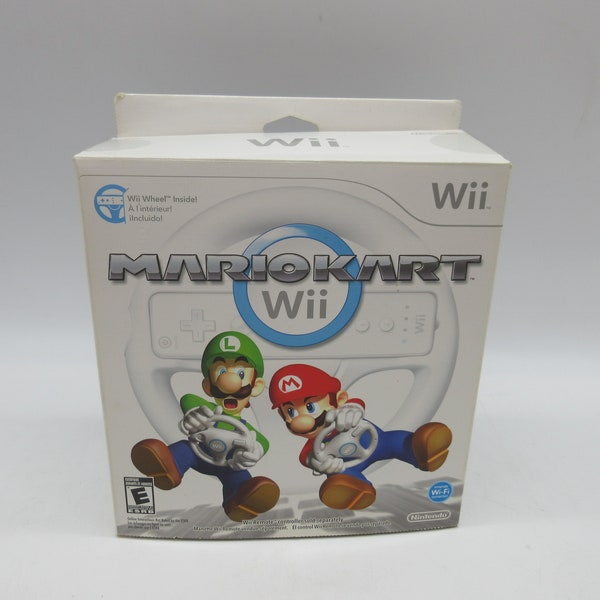 2006 MARIOKART Wii Complete In Box - CIB - Nintendo Wii (Tested+Cleaned)