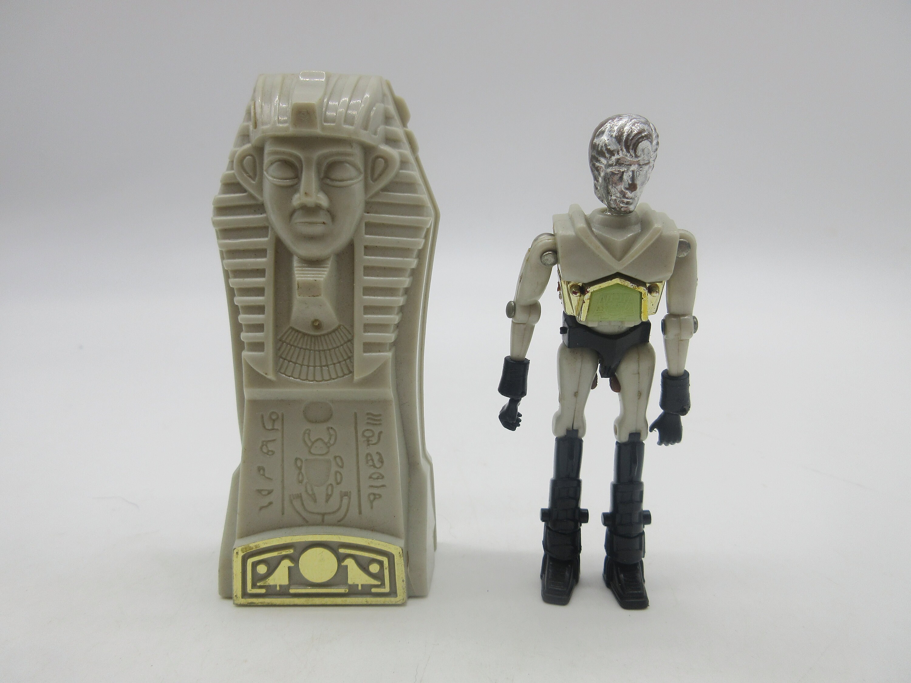 Albuquerque Mall 1977 Mego Micronauts Pharoid Coffin Time Chamber Blue ...