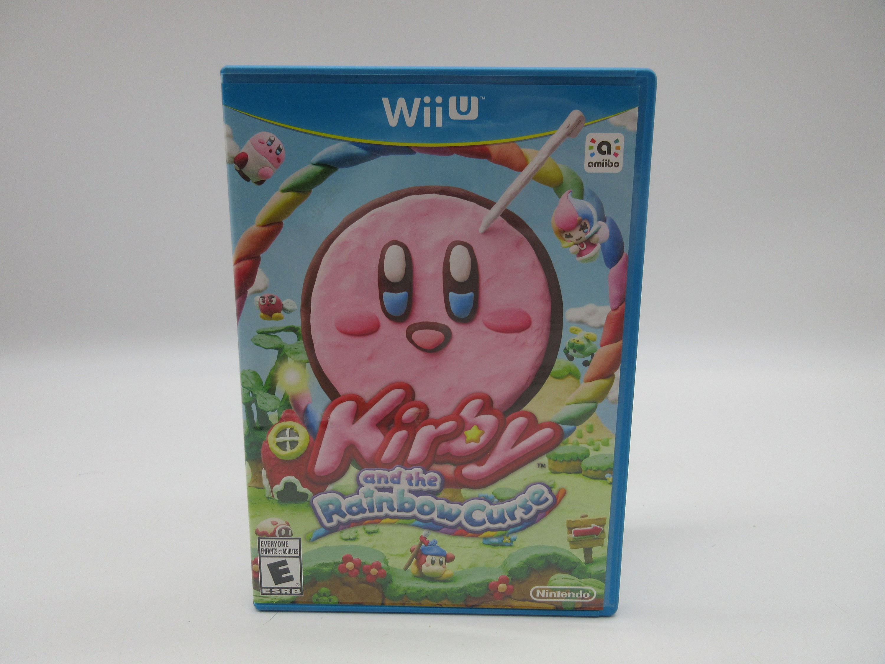 Wii U Kirby and the Rainbow Curse case Only Nintendo Wii