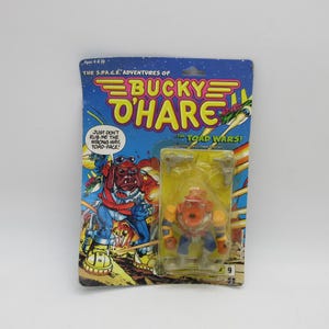 1990 Commander Dogstar 100% Complete - Captain Bucky O&#39;Hare - MOC - New Carded -  Action Figure - Vintage Toy Ohare