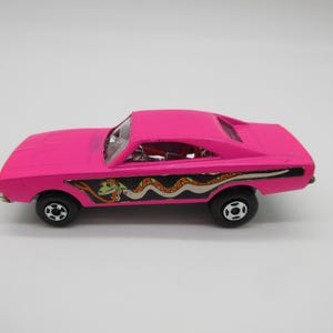 1971 PINK Dodge Dragster #70 - Hot Wheels -  Diecast Lesney Superfast Vintage