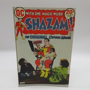 1973 #6 SHAZAM - Captain Marvel - DC - Oct -  Comic Book