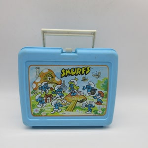 1982 SMURFS LUNCHBOX - Lunch Box
