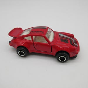1980&#39;s Porcshe Turbo - Red - By Majorette - YATMING - MATCHBOX Diecast Lesney Superfast Vintage