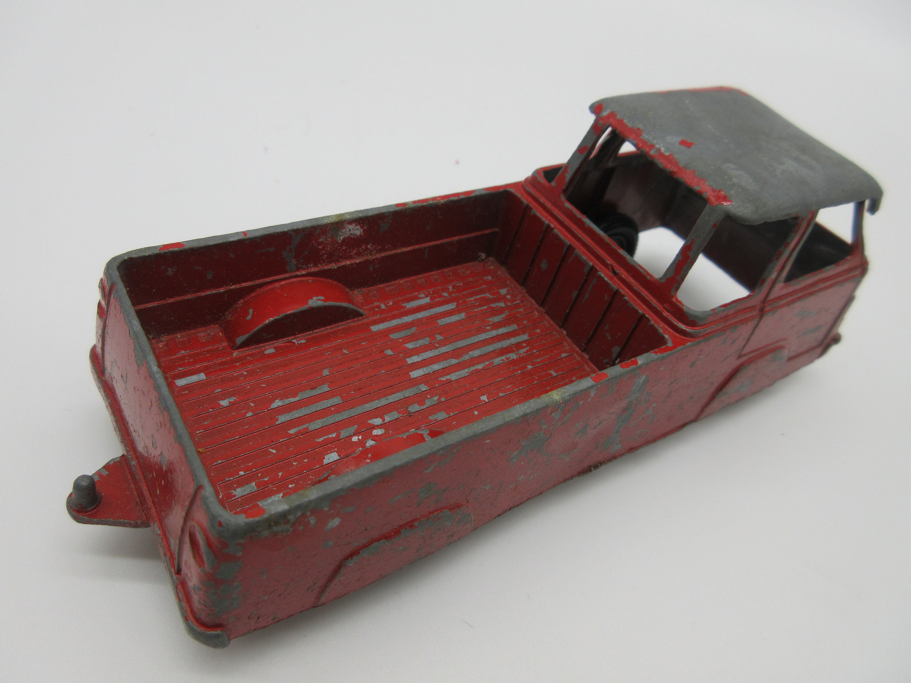 1950's Cabover Tootsie toy Red Truck Diecast Steel Etsy