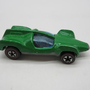 1969 Double Vision - Green -   Redline Hot Wheels -  Diecast Lesney Superfast Vintage