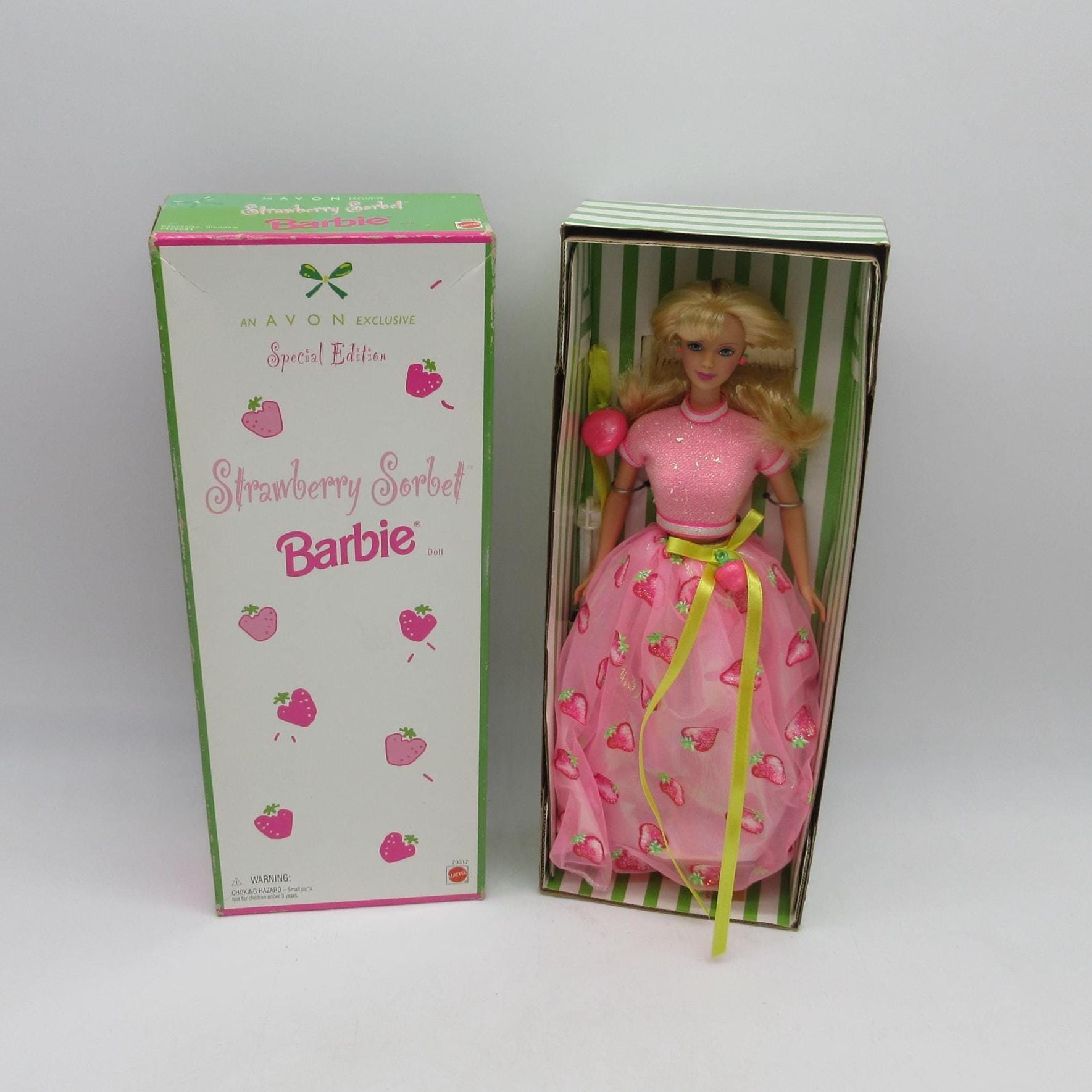 Avon Barbie Strawberry Sorbet Dolls Canada