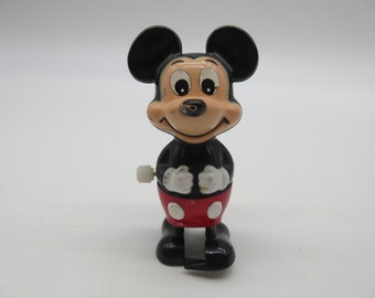 1977 Mickey Mouse Wind-Up Toy (Tomy) Fisher Price # - Little People Adventure People