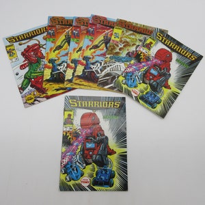 1984 STARRIORS Comic  #1 #2 #3 #4 #5 #6 - by TOMY  - Action Figure Toy