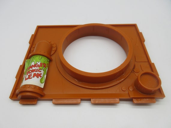 1989 TMNT Sewer Playset Wall Part Teenage Mutant Ninja Turtles