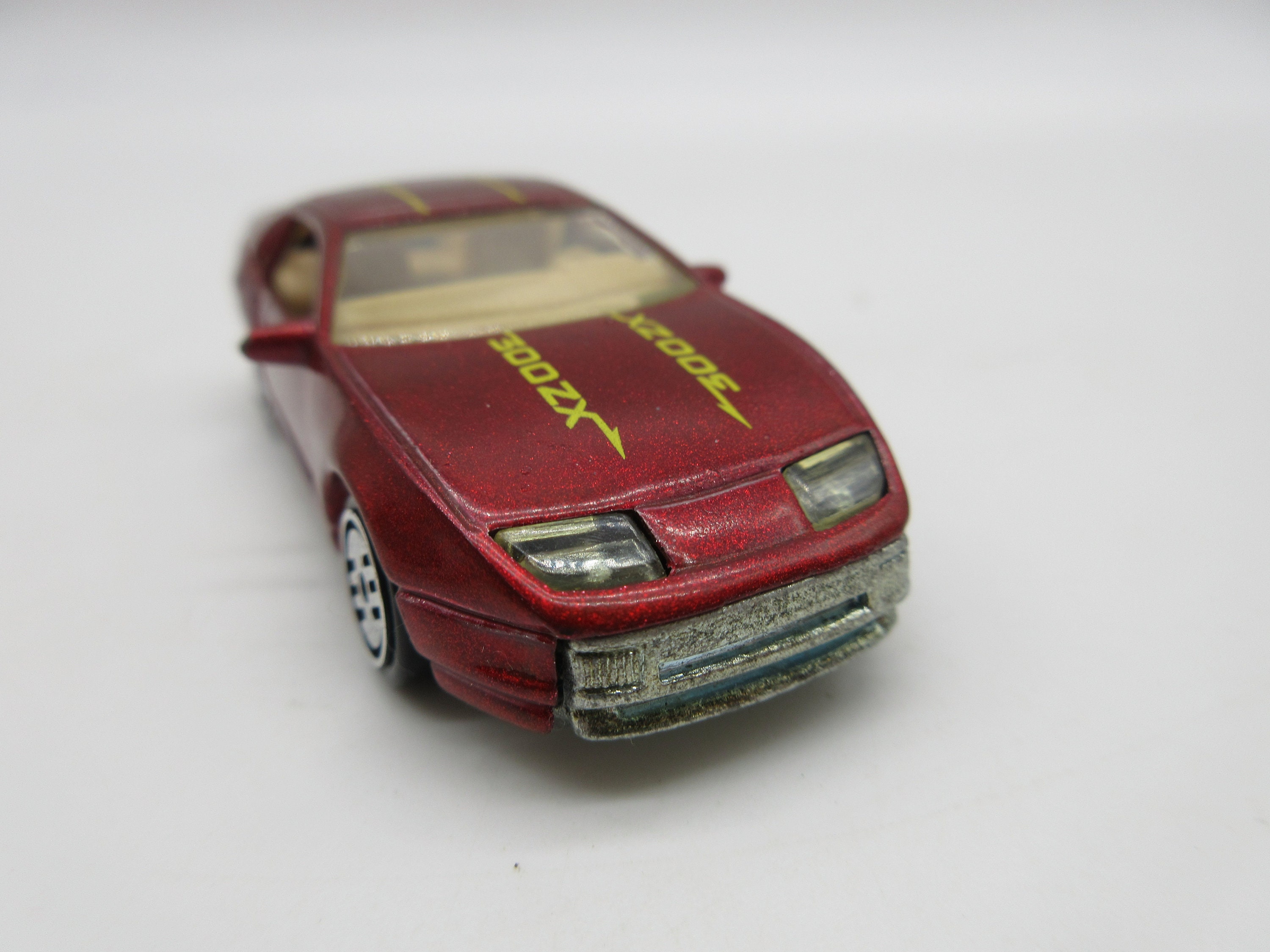 1989 *rare* Nissan ZX Crimson Maroon - Hot Wheels - Die-cast - Etsy