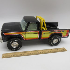 1970&#39;s NYLINT PRONTO II - Black Chevy Pick Up Truck - Pressed Steel - Diecast