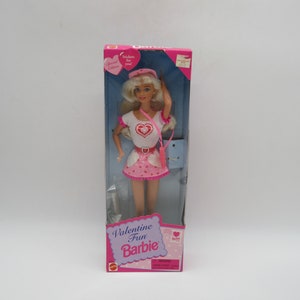 1996 VALENTINE FUN Barbie Doll - New In Box - Factory Sealed - MISB - Mattel - Clothes - Mod Vintage Clothing -