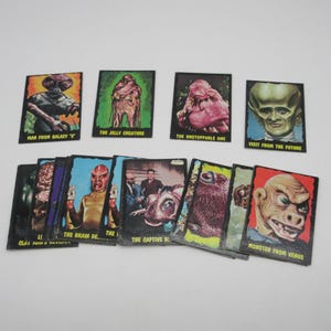 1964 OUTER LIMITS Karten - Bubbles - Sci-Fi Horror Monster Karten - 50 Topps - Non-Sport Karte -