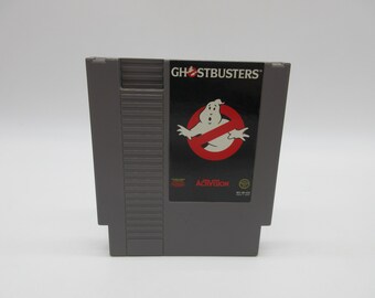 1988 GHOSTBUSTERS  (NES) Nintendo (Tested+Cleaned)