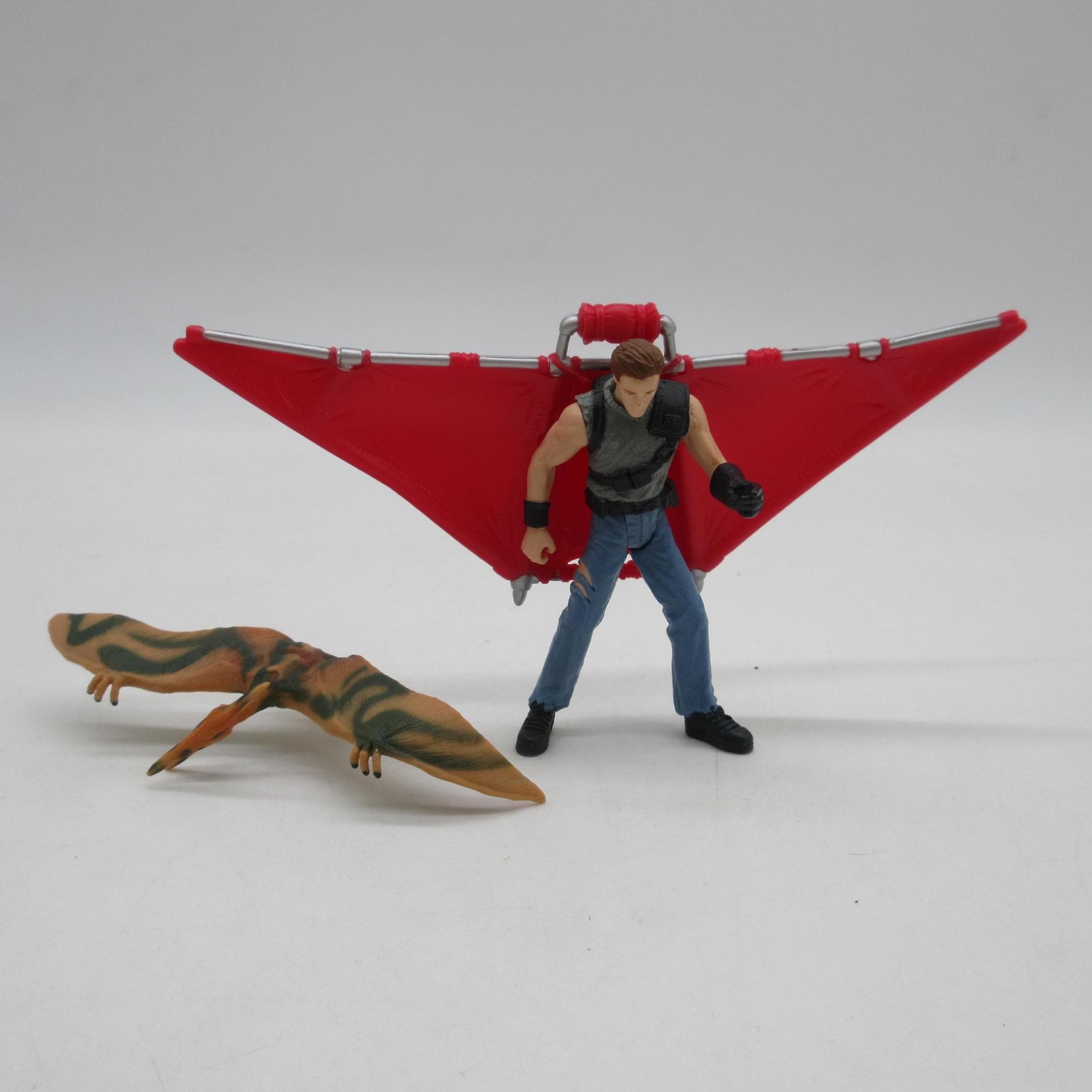 2000 Billy Brennan Pteranodon Glider Set - JURASSIC PARK - Lost