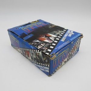 1983 Le Retour du Jedi BOÎTE DE CIRE complète - 36 paquets scellés - Cartes photo de film - Topps Star Wars - Figurine articulée série 1 2 3 (Kenner)