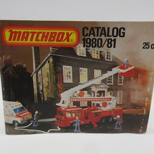 1980/81 MATCHBOX CATALOG -  Diecast Lesney Superfast Vintage