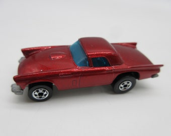 1981 57&#39; T-Bird - Rood - Blackwall - Redline Hot Wheels - Diecast Lesney Superfast Vintage