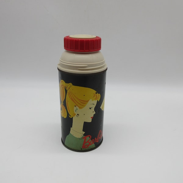 1962 BARBIE THERMOS for a  LUNCHBOX w/ Thermos - Lunch Box
