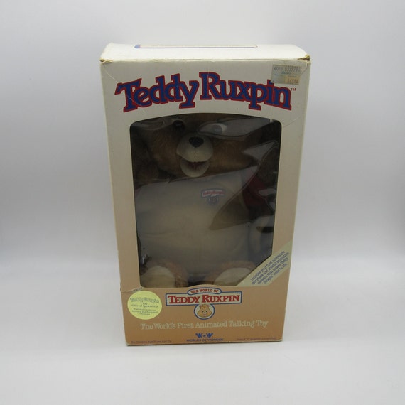 Teddy Ruxpin Vintage Doll Worlds of Wonder WOW 1985 for sale online 