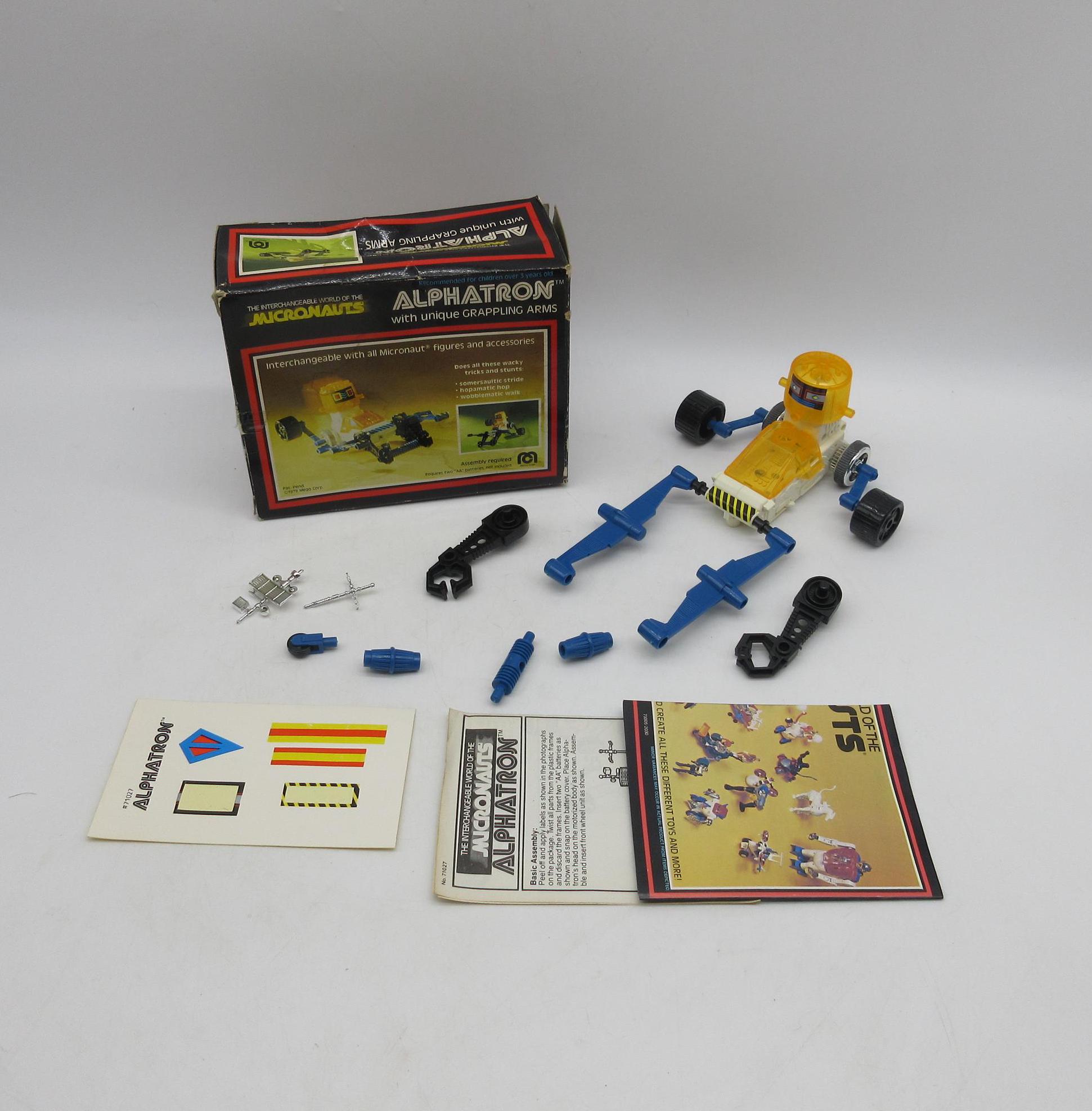 micronauts★ミクロマン☆★AlphaTRON✨タカラ/MEGO micronauts☆ミクロマンAlphaTRON✨タカラ/MEGO Micronauts