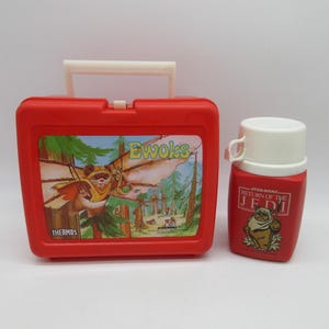 1983 EWOK LUNCHBOX w/ Thermos - Lunch Box - Star Wars