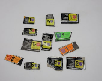1980's TF Box Points -   G1 Transformers - Action Figure (Hasbro) Autobot Decepticon