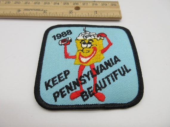 1988 Keep Pennsylvania Beautiful PATCH - Recyclin… - image 1