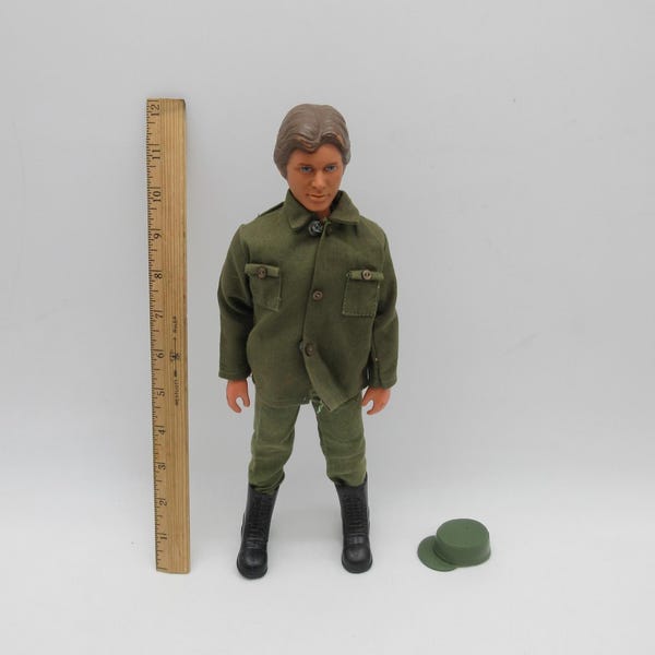 1981 12" Indiana Jones GERMAN SOLDIER  - Lost Arc - Temple of Doom - Raiders of the Lost Arc - Toy Action Figure - Kenner CPG - Lucas Films