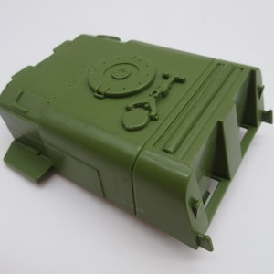 1985 USS FLAGG Fuel Trailer Vehicle Roof Gas    Part - Gi Joe Vehicle (Hasbro)  Action figure ARAH Cobra  3 3/4&quot; 12&quot;