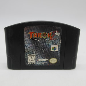 1998 TUROK  2 Seeds of Evil - N64 - Nintendo 64 (Tested+Cleaned)
