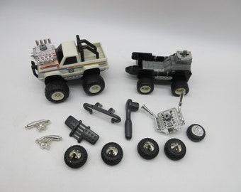 1987 Buddy L Steel Fahrer 4x4 Trucks -Vintage Diecast