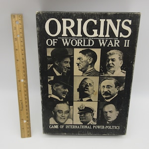 WW2 Board Game - Origins of World War II - Complete - Rare - RPG