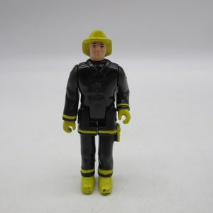1970&#39;s TONKA Corp FIRE FIGHTER Figure -  Adventure People -  Fisher Price # - Little People - - Little People Tikes Accessories Part