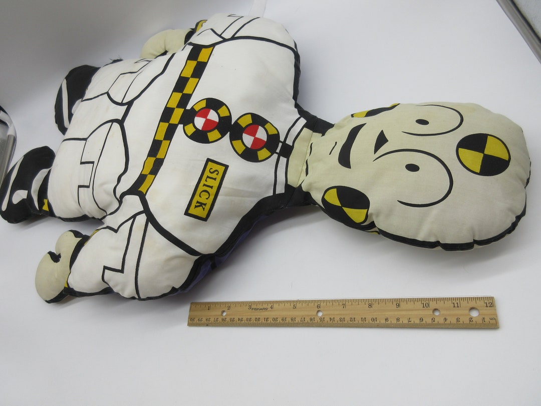 1992 Crash Test Dummies Plush Pillow TYCO Action Figure Etsy