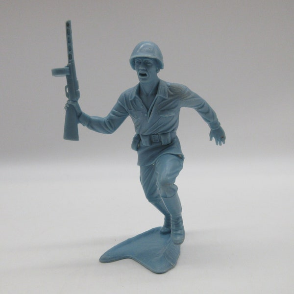 1960's MARX Blue Soldier - War -  WW2  Mego -  Action Figure Doll - Super Hero - Marvel DC