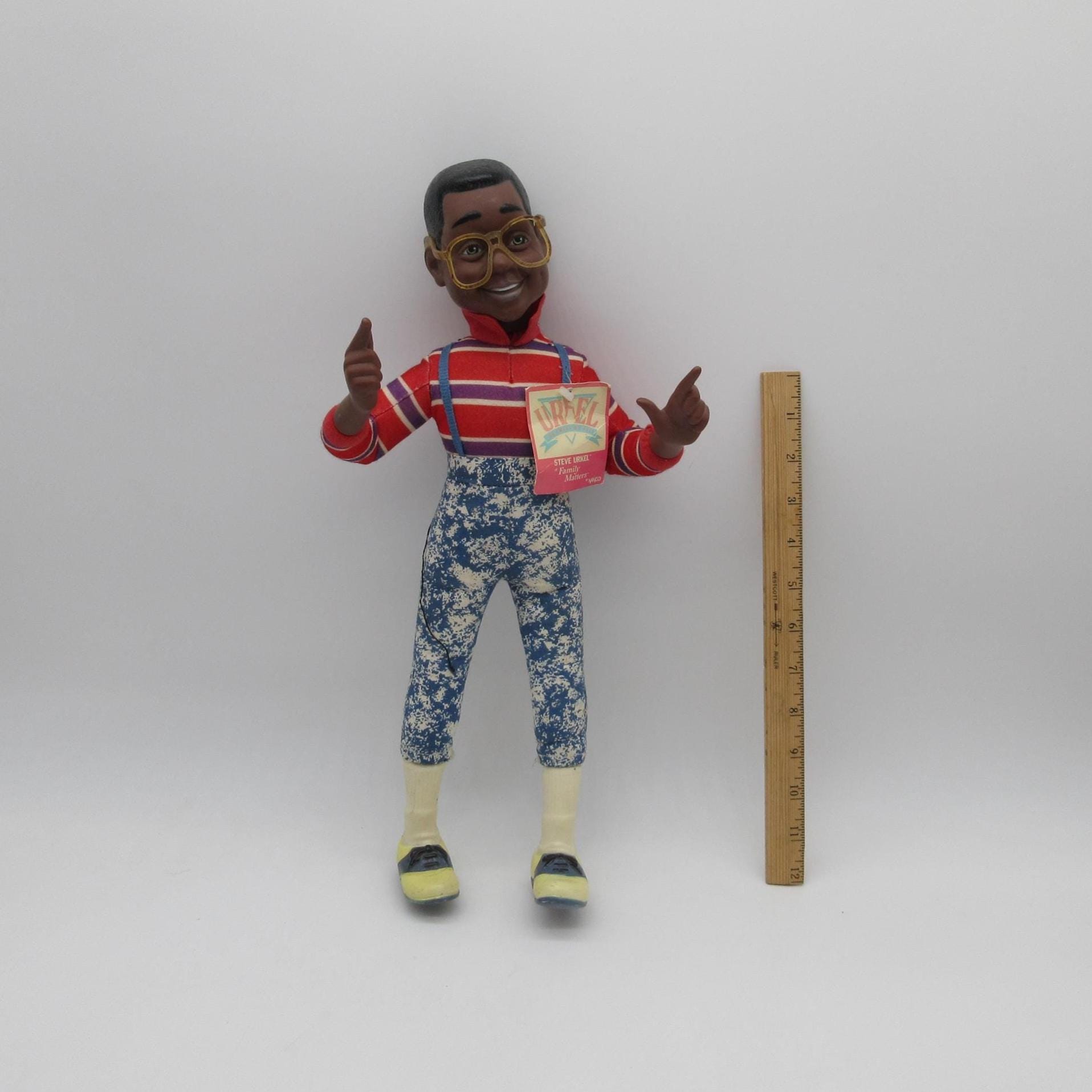 ヴィンテージ品‼️スティーブ・アーケル　トーキング・ドール‼️ Steve Urkel Cartoon & TV Character Action Figure Action