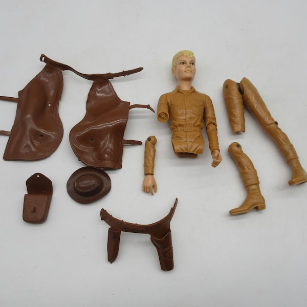 1960's Jay for Parts - Johnny West Parts - MARX - 12" Figure - Cowboys & Indians