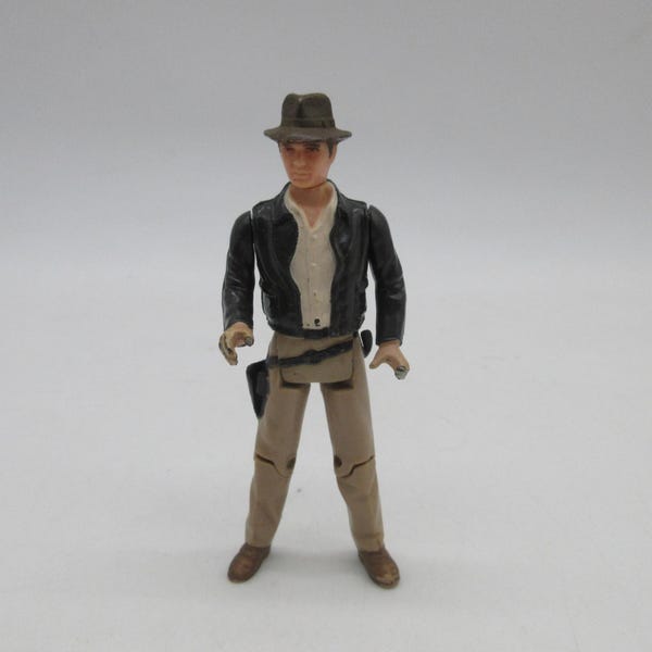 1982 Indiana Jones Raiders of the Lost Arc INDY - Toy Action Figure - Kenner CPG - Lucas Films